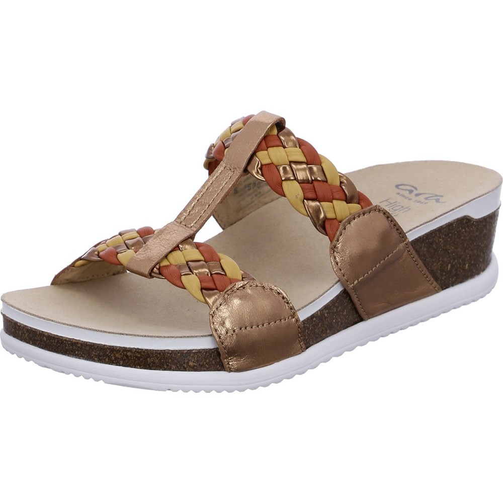 Mules ARA Mules Norderney whisky Marron Femme | QUB-26744838