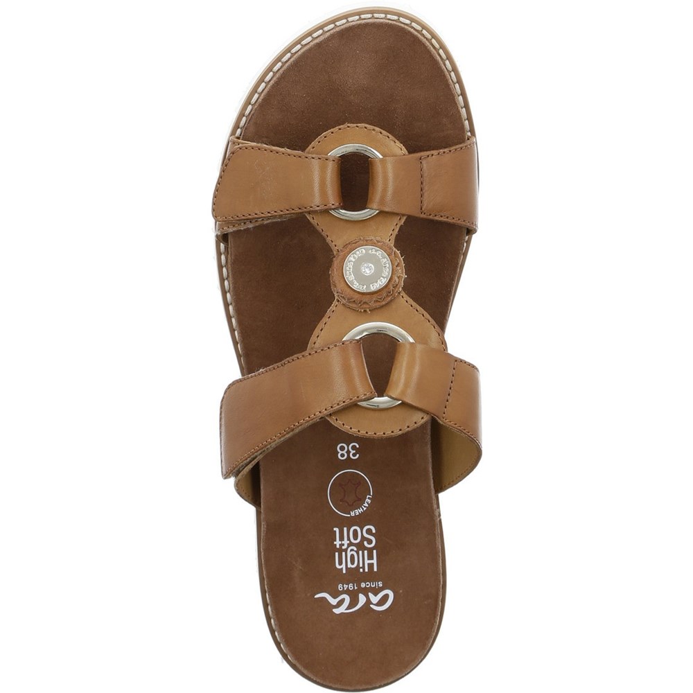 Mules ARA Mules Kent-Sport cognac Marron Femme | YXN-60207687