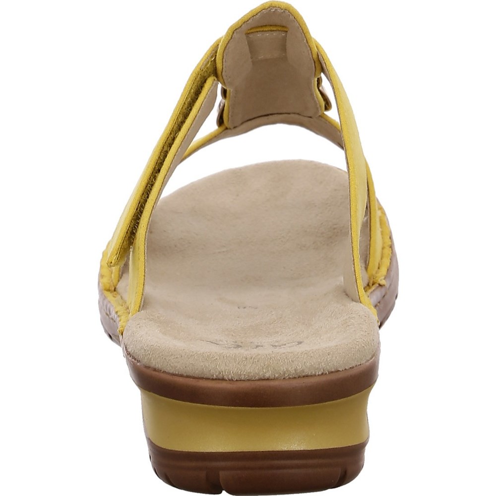 Mules ARA Mules Hawaii sole Jaune Femme | DRV-49645687