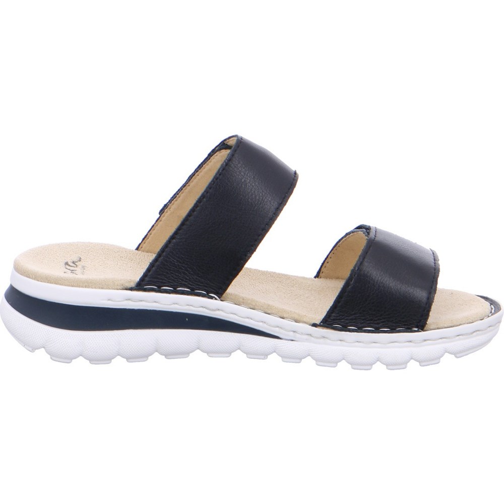 Mules ARA Mules Tampa Bleu Femme | BMD-86825889