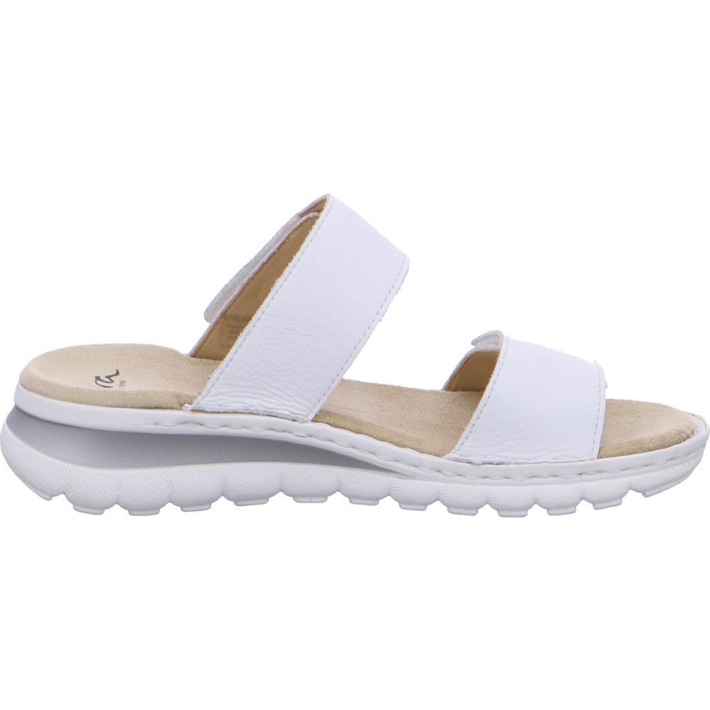 Mules ARA Mules Tampa Blanche Femme | BQJ-97203699