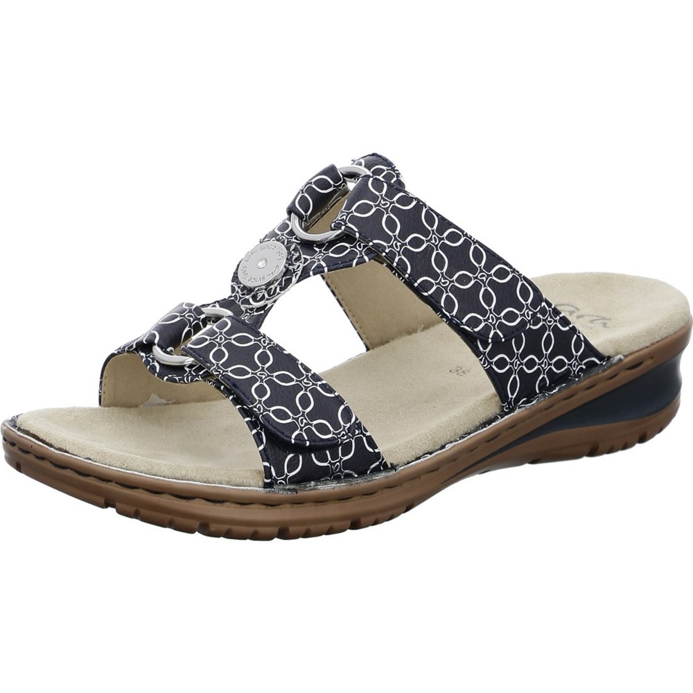 Mules ARA Mules Hawaii Bleu Femme | RJA-33109116