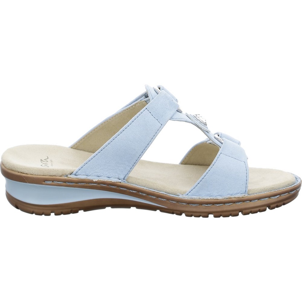 Mules ARA Mules Hawaii aqua Bleu Femme | QXQ-85758650