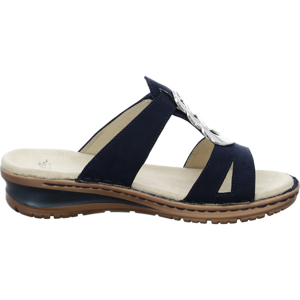 Mules ARA Mules Hawaii Bleu Femme | OWN-36322327