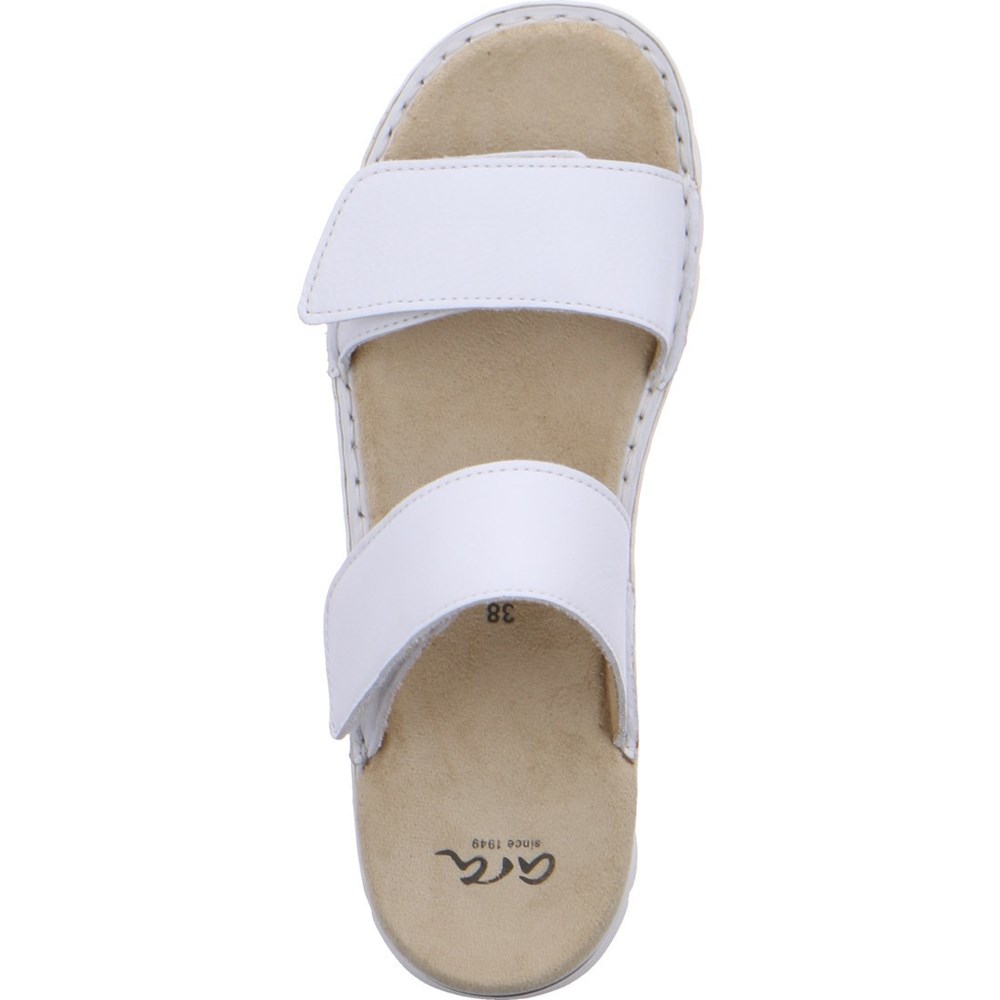 Mules ARA Mules Tampa Blanche Femme | BQJ-97203699