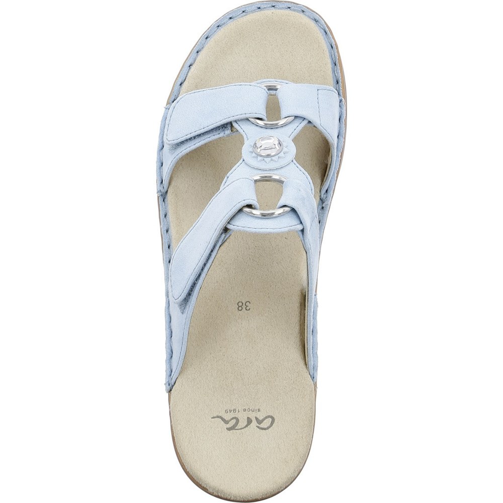 Mules ARA Mules Hawaii aqua Bleu Femme | QXQ-85758650