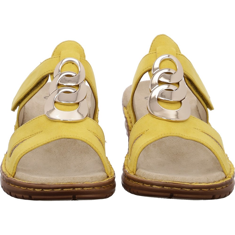 Mules ARA Mules Hawaii sole Jaune Femme | DRV-49645687