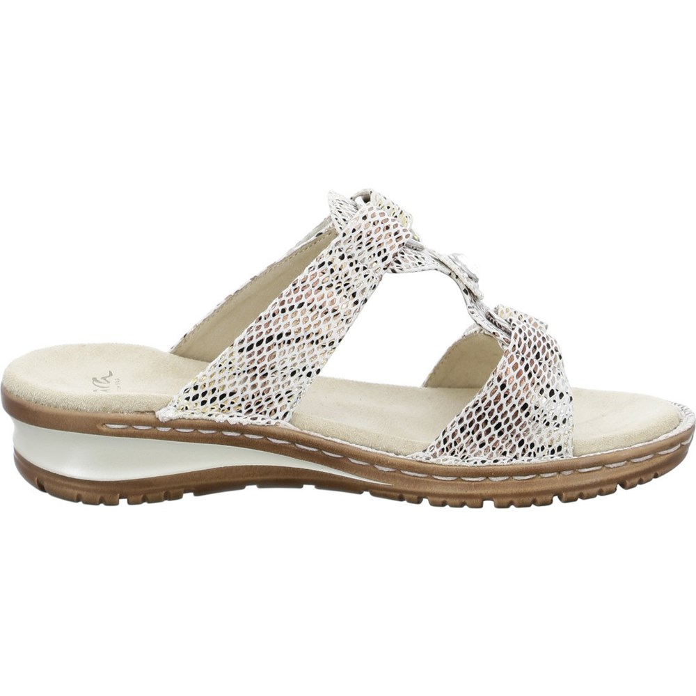 Mules ARA Mules Hawaii Blanche Femme | JUY-73287862