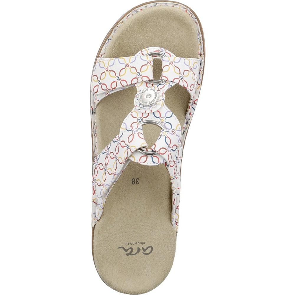 Mules ARA Mules Hawaii multi Blanche Femme | EGW-23933177