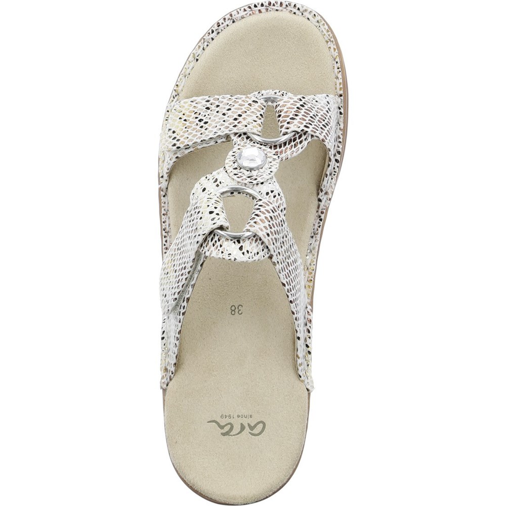 Mules ARA Mules Hawaii Blanche Femme | JUY-73287862