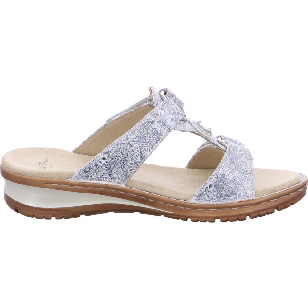 Mules ARA Mules Hawaii Grise Femme | NGP-43766380