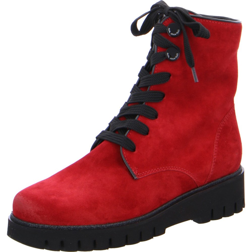 Bottes ARA Jackson Rouge Femme | SKY-46333357