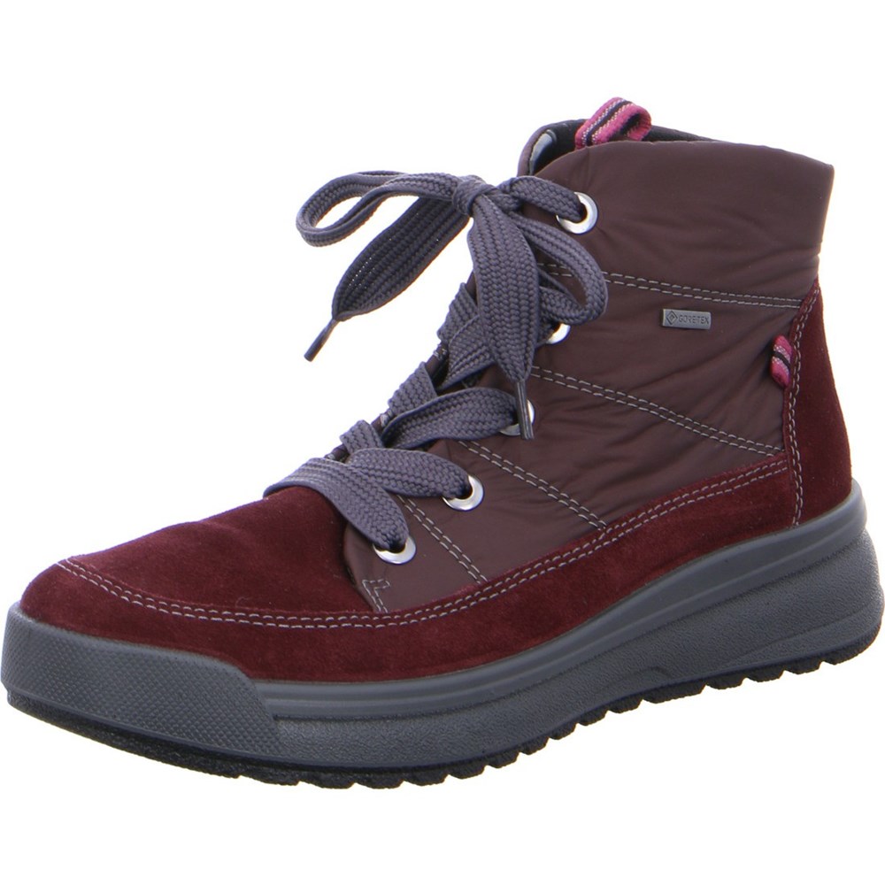 Bottes ARA Aspen Rouge Femme | DUM-35197257