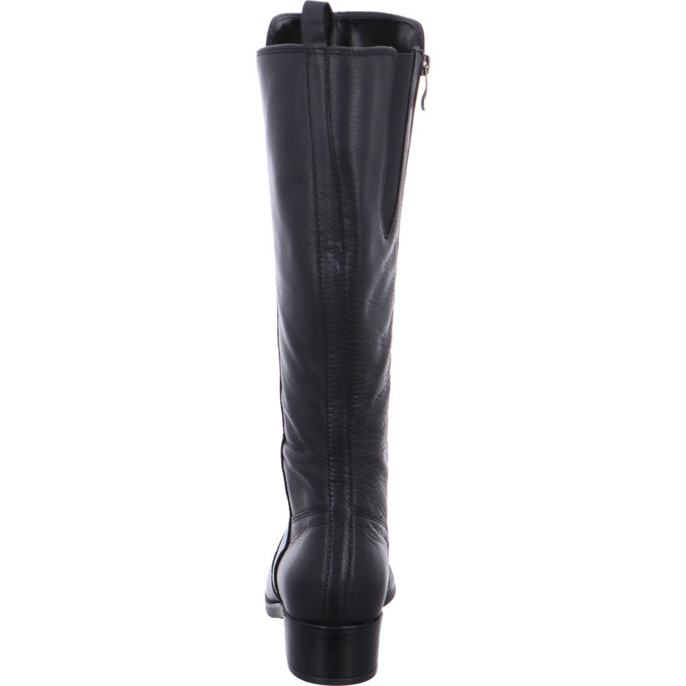 Bottes ARA Long boots Parker Noir Femme | UTC-98316898