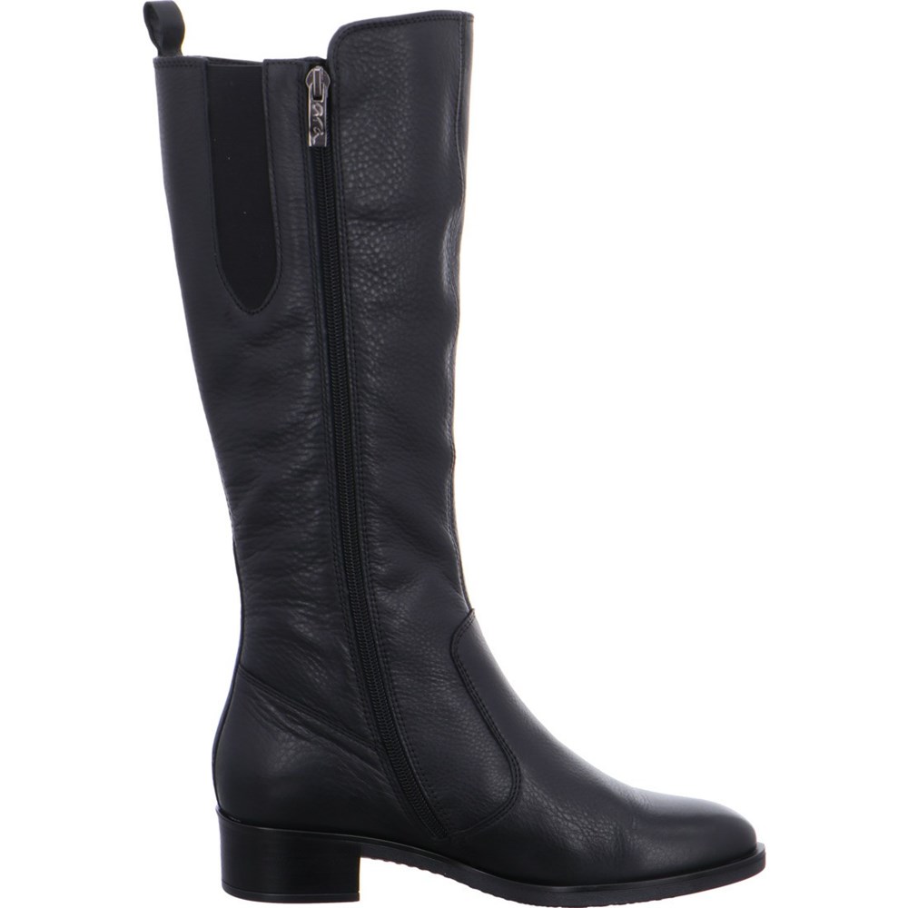 Bottes ARA Long boots Parker Noir Femme | UTC-98316898