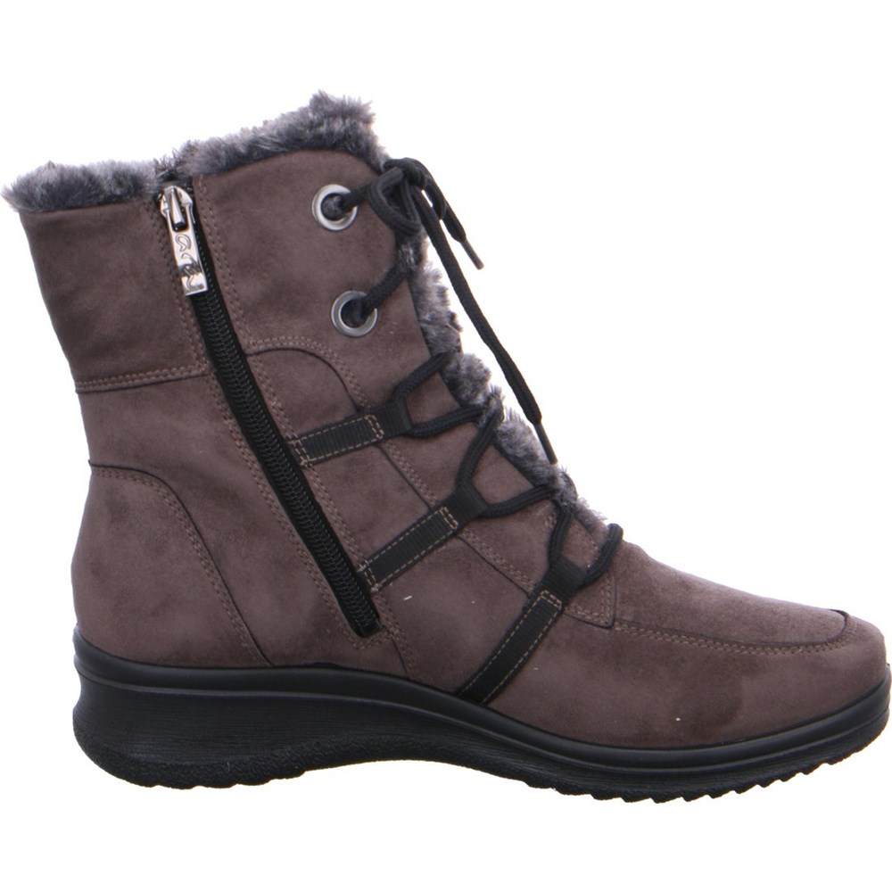 Bottes ARA München Grise Femme | QXH-78960424