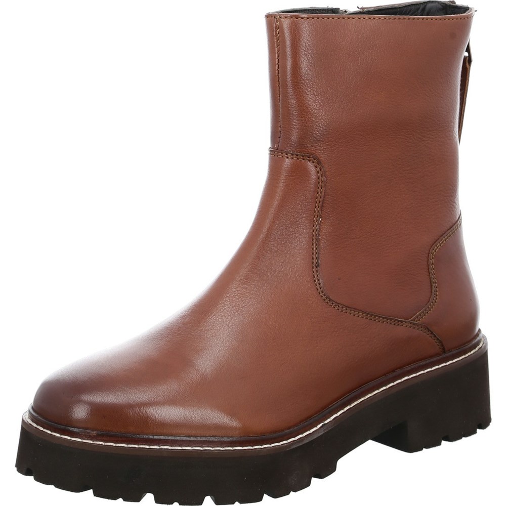 Bottes ARA Bologna cognac Marron Femme | XWC-46229456