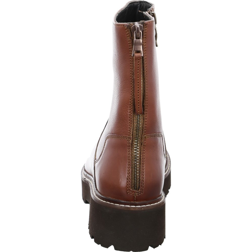 Bottes ARA Bologna cognac Marron Femme | XWC-46229456