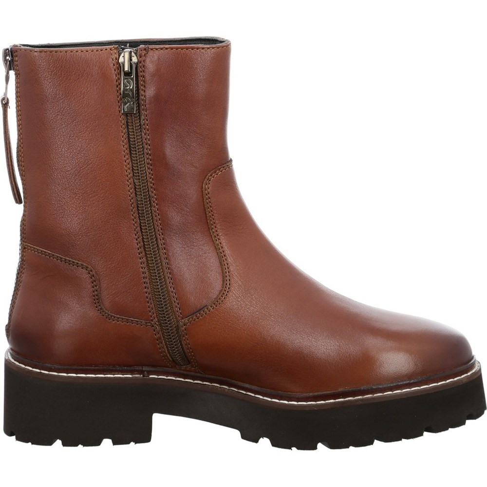 Bottes ARA Bologna cognac Marron Femme | XWC-46229456