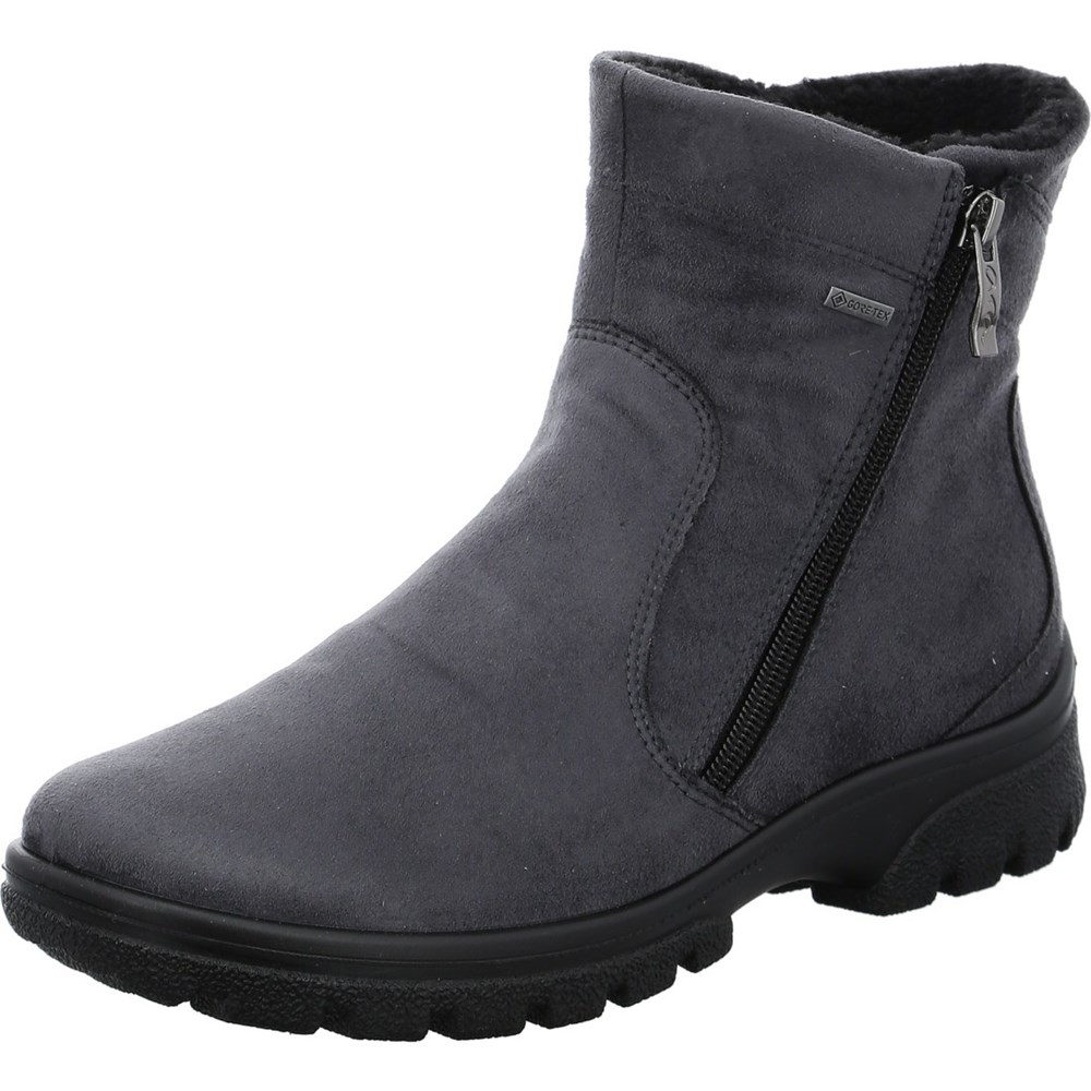 Bottes ARA Saas-Fee graphit Grise Femme | FBF-33592637