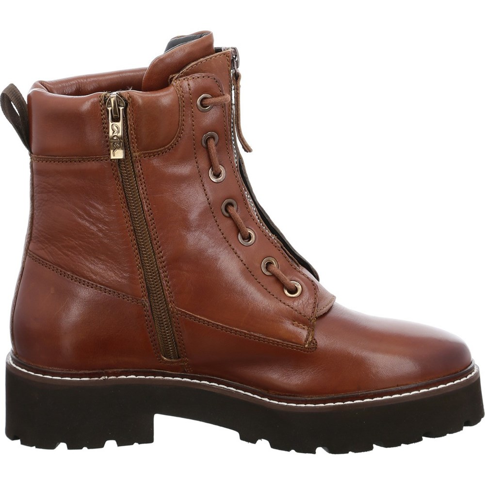 Bottes ARA Bologna cognac Marron Femme | GLC-27407476