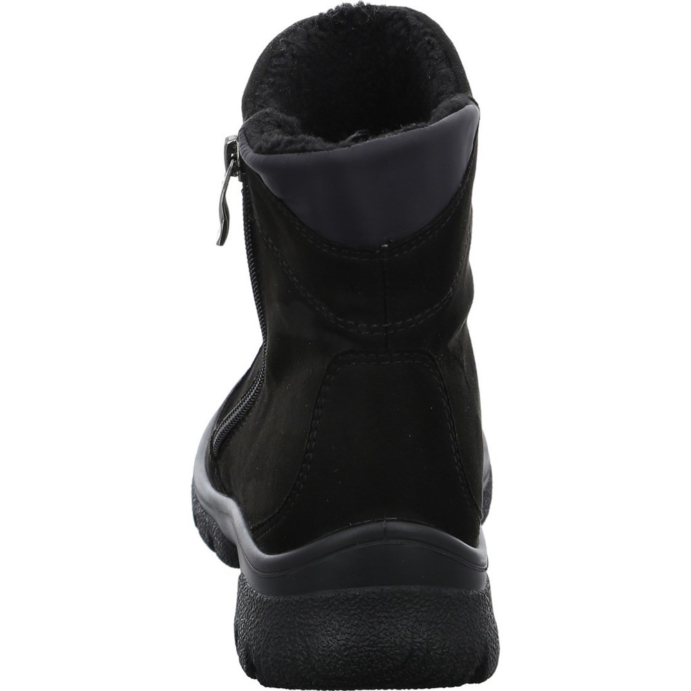 Bottes ARA Saas-Fee Noir Femme | KUX-11289676