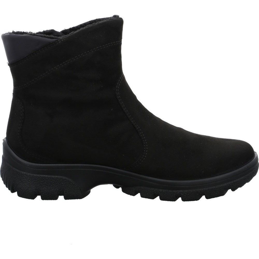 Bottes ARA Saas-Fee Noir Femme | KUX-11289676