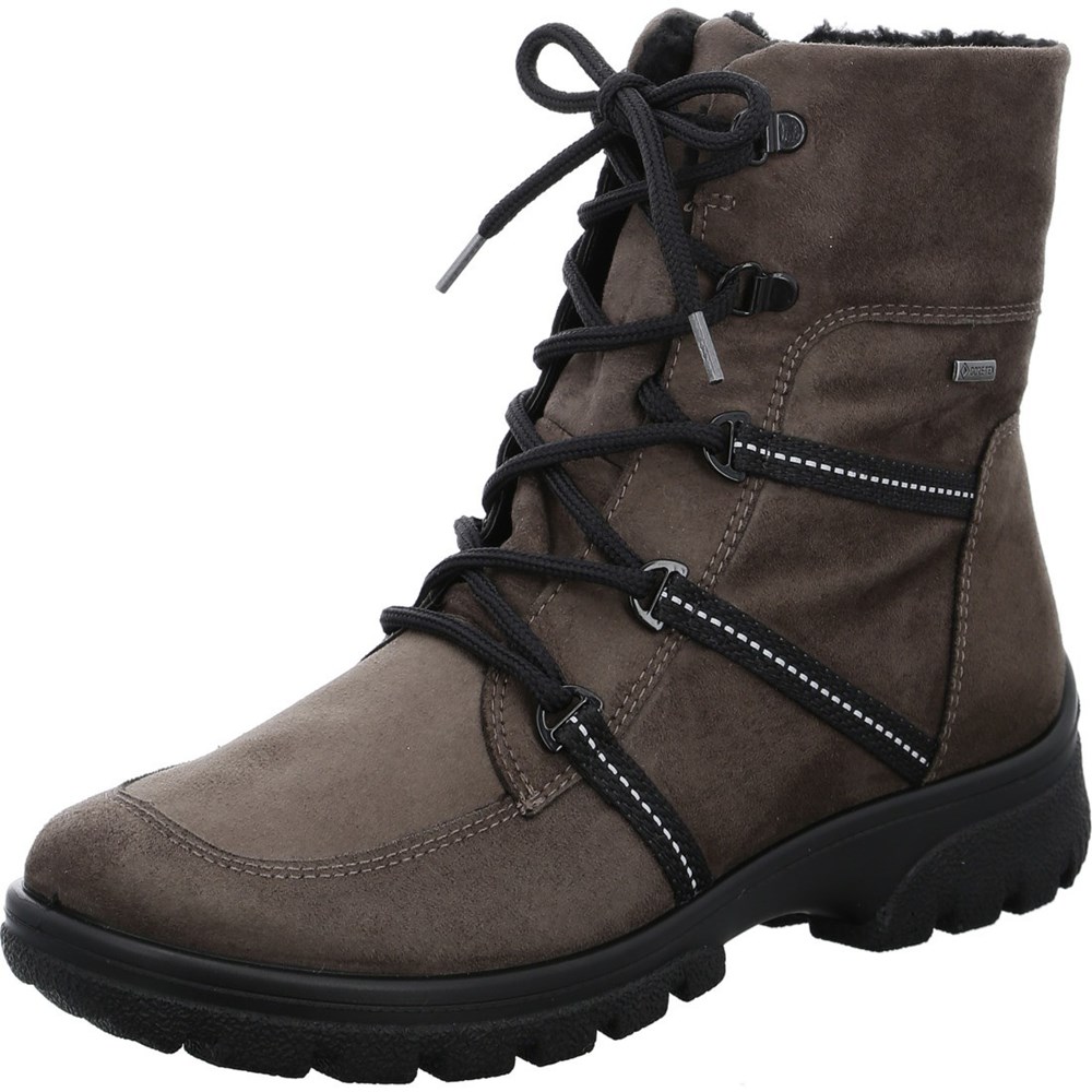 Bottes ARA Saas-Fee taiga Grise Femme | RXS-80711626