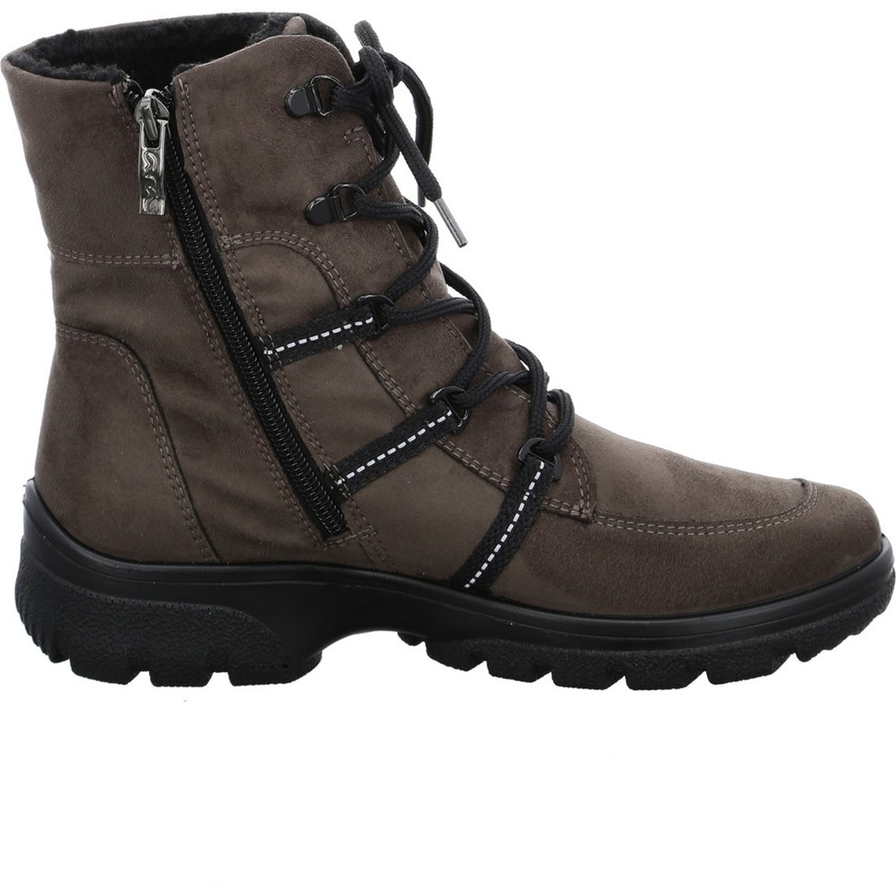 Bottes ARA Saas-Fee taiga Grise Femme | RXS-80711626