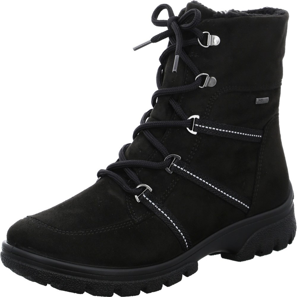 Bottes ARA Saas-Fee Noir Femme | JXY-34484845