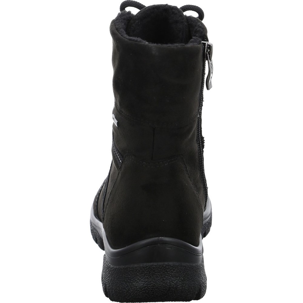 Bottes ARA Saas-Fee Noir Femme | JXY-34484845