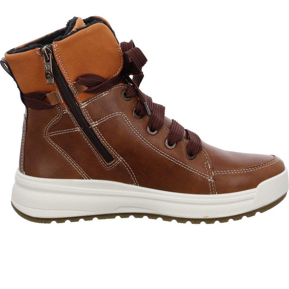 Bottes ARA Aspen cognac Marron Femme | TTQ-40988198