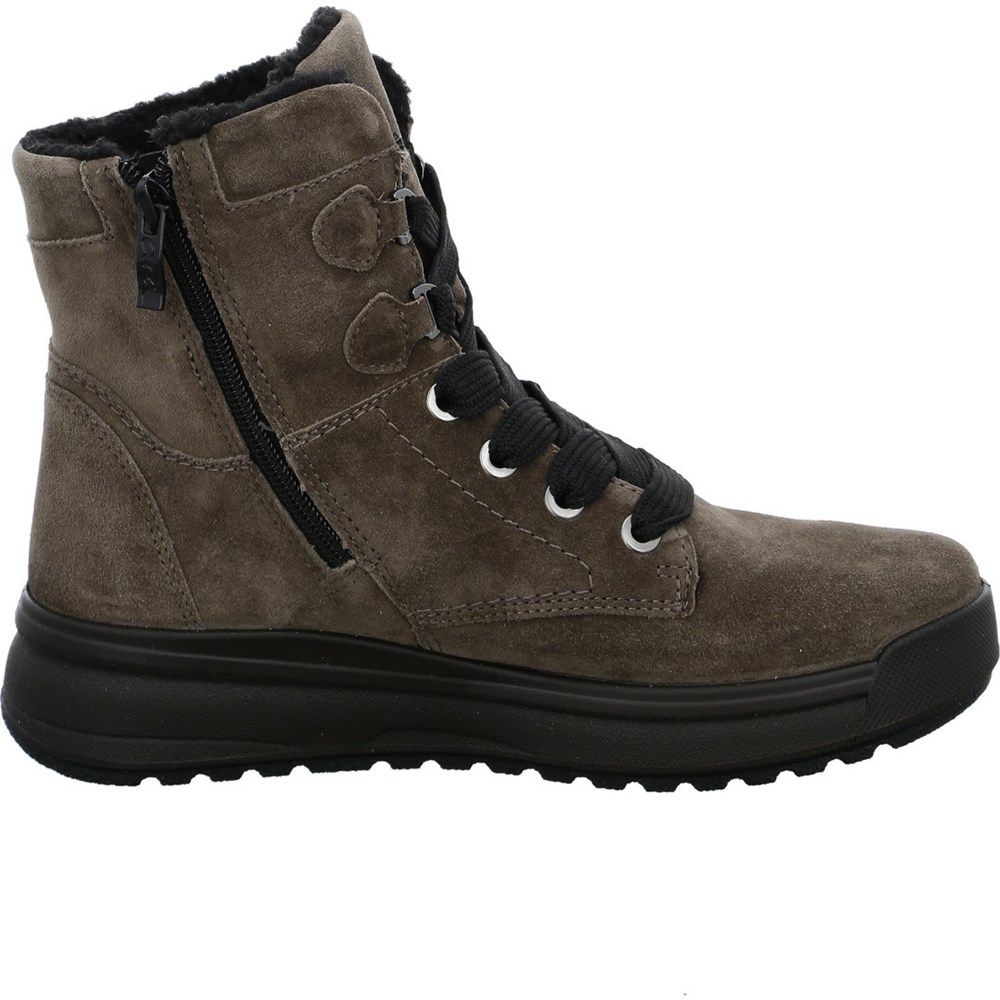 Bottes ARA Aspen taiga Grise Femme | GJQ-74957887