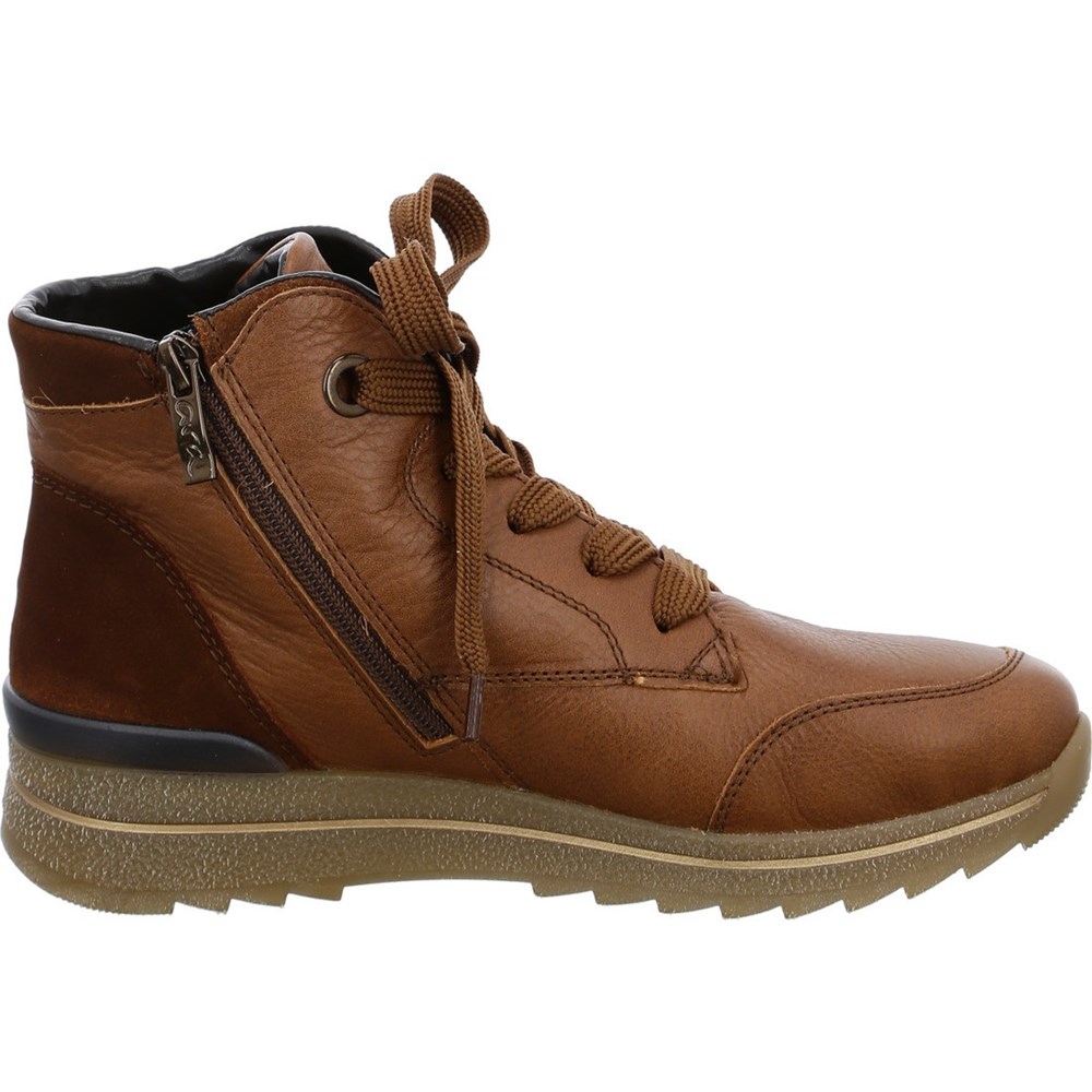 Bottes ARA Osaka cognac Marron Femme | GSW-52659320