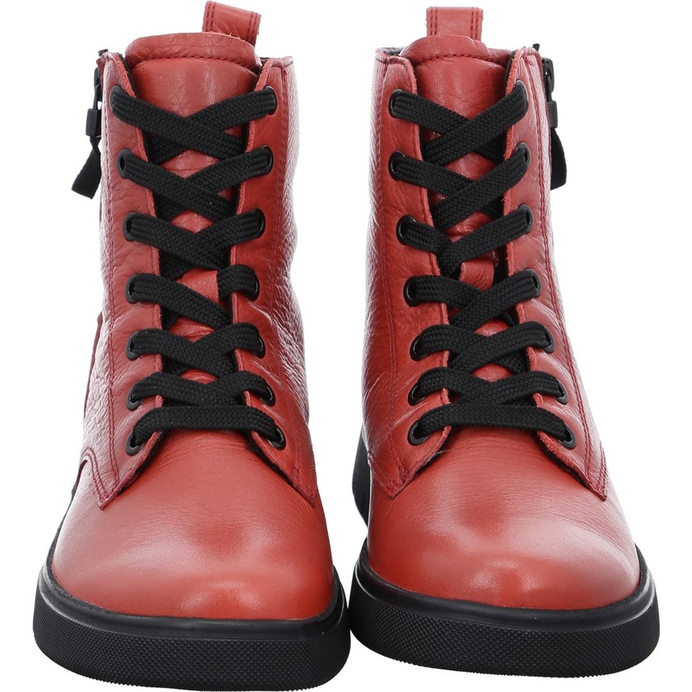 Bottes ARA Rom-Sport ruby Rouge Femme | YDC-48989698