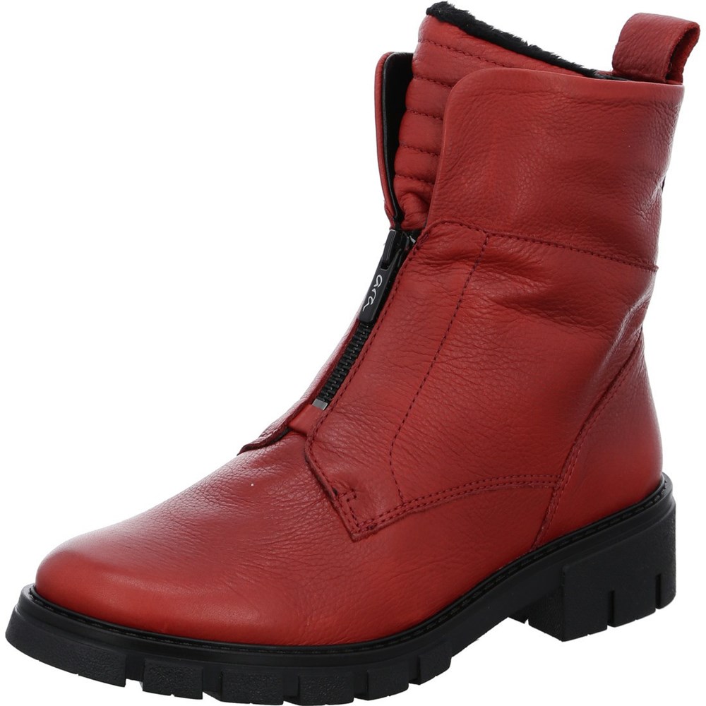 Bottes ARA Dover Rouge Femme | AWH-96414025