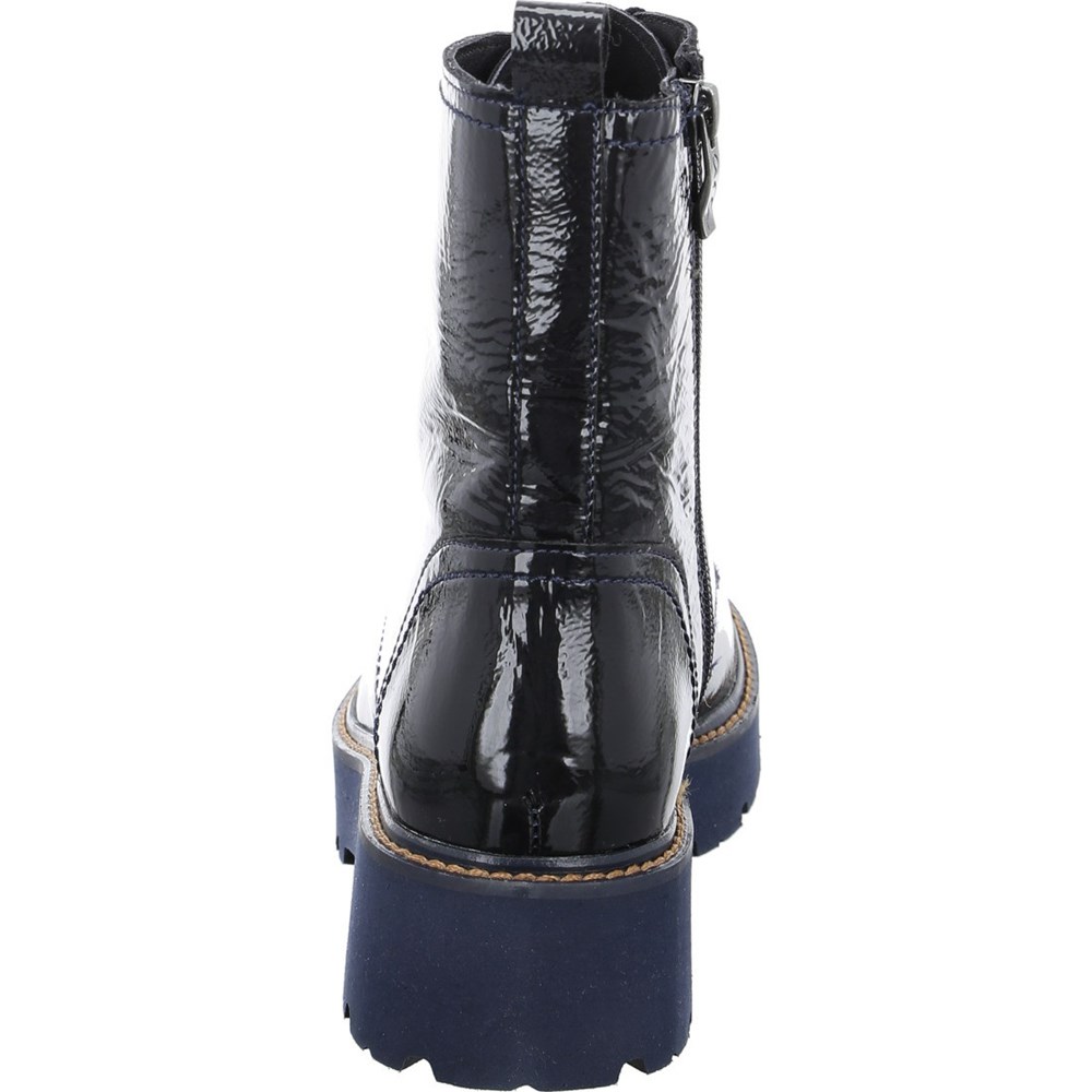 Bottes ARA Boots Bologna Bleu Femme | MHI-45795322