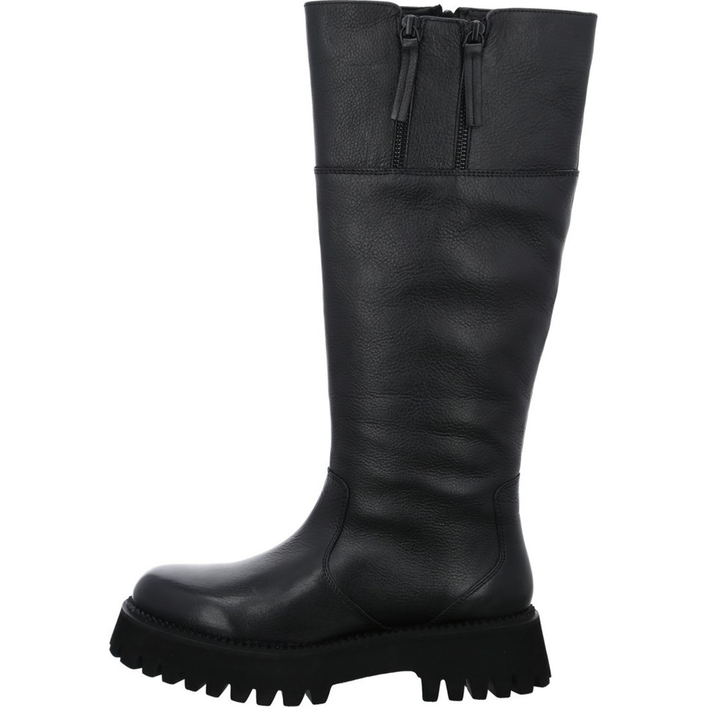 Bottes ARA Boot Amsterdam Noir Femme | EXQ-40603464