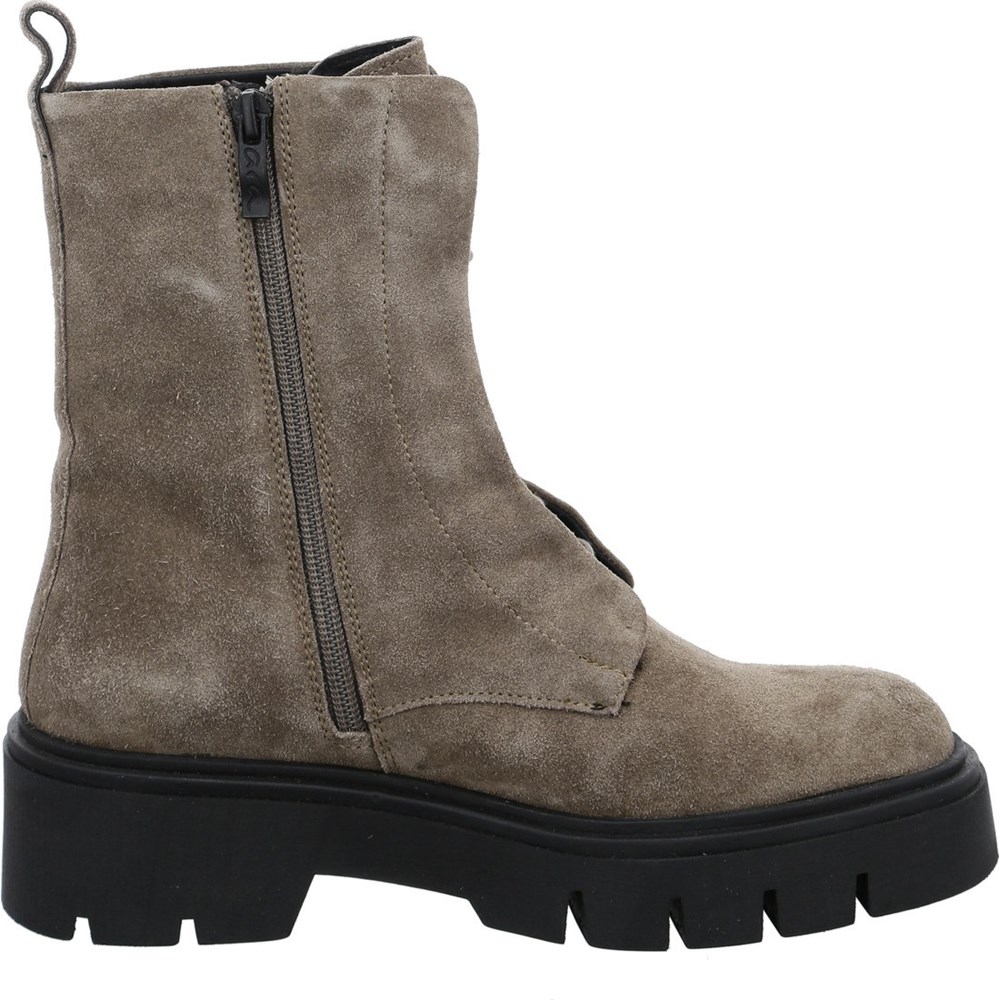 Bottes ARA Stockholm taiga Grise Femme | FLC-69773555