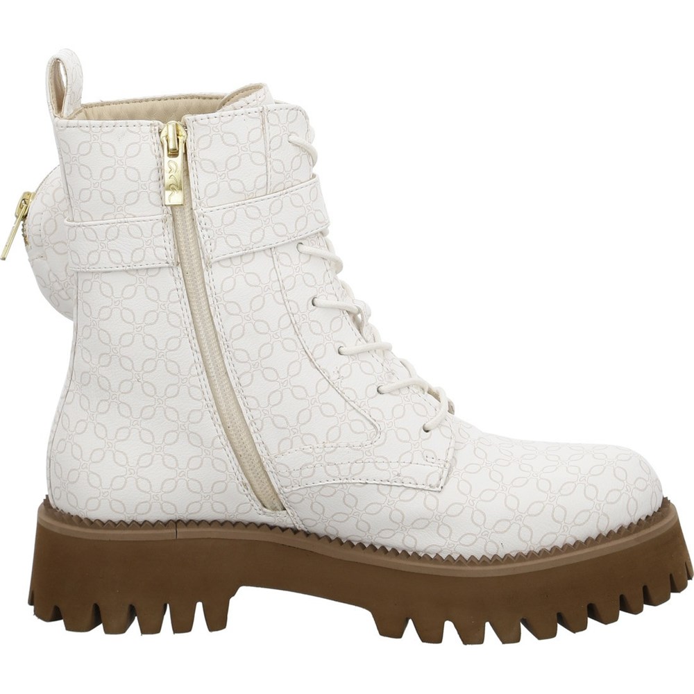 Bottes ARA Amsterdam-taupe Blanche Femme | VIT-29766427