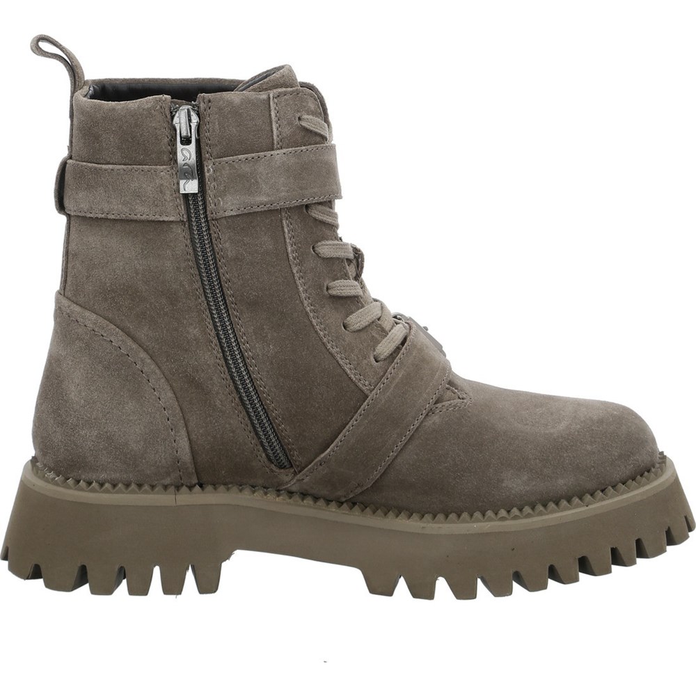 Bottes ARA Amsterdam taiga Grise Femme | JPB-90618830