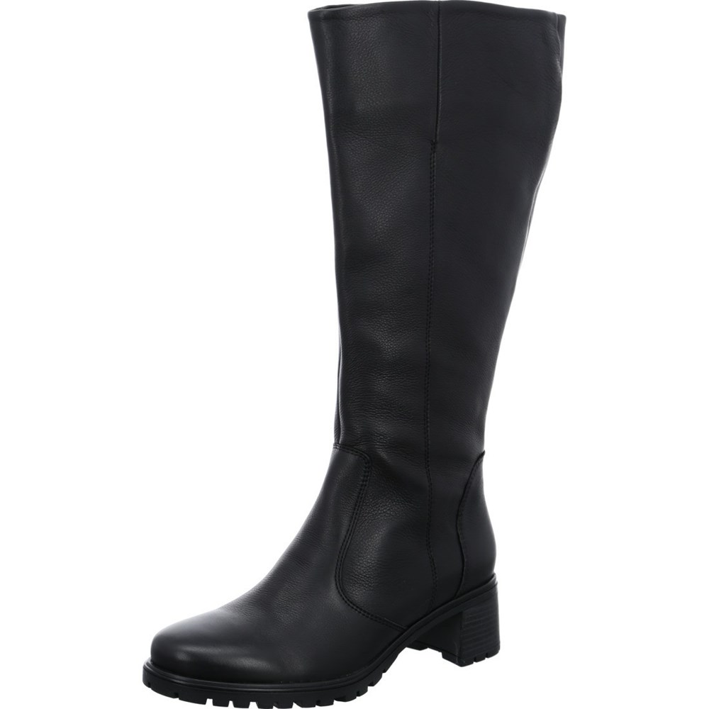 Bottes ARA Boot Ronda Noir Femme | VXE-87574043