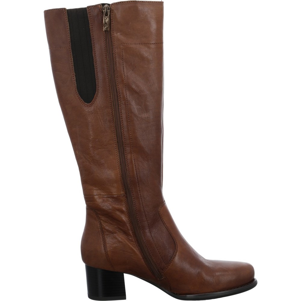 Bottes ARA Luca cognac Marron Femme | FJF-64337567