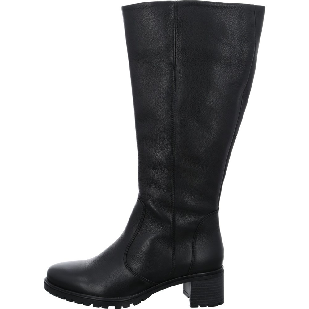 Bottes ARA Boot Ronda Noir Femme | VXE-87574043