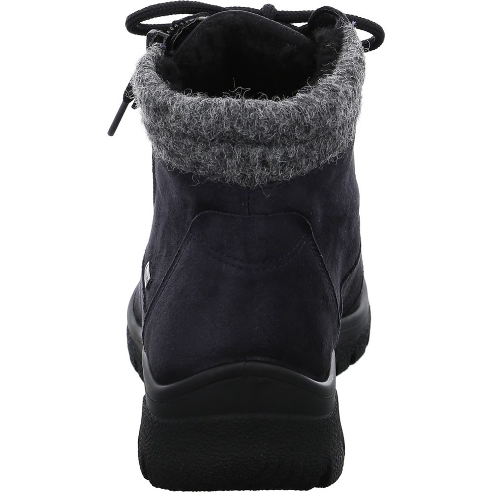 Bottes ARA Saas-Fee Bleu Femme | POO-63175356