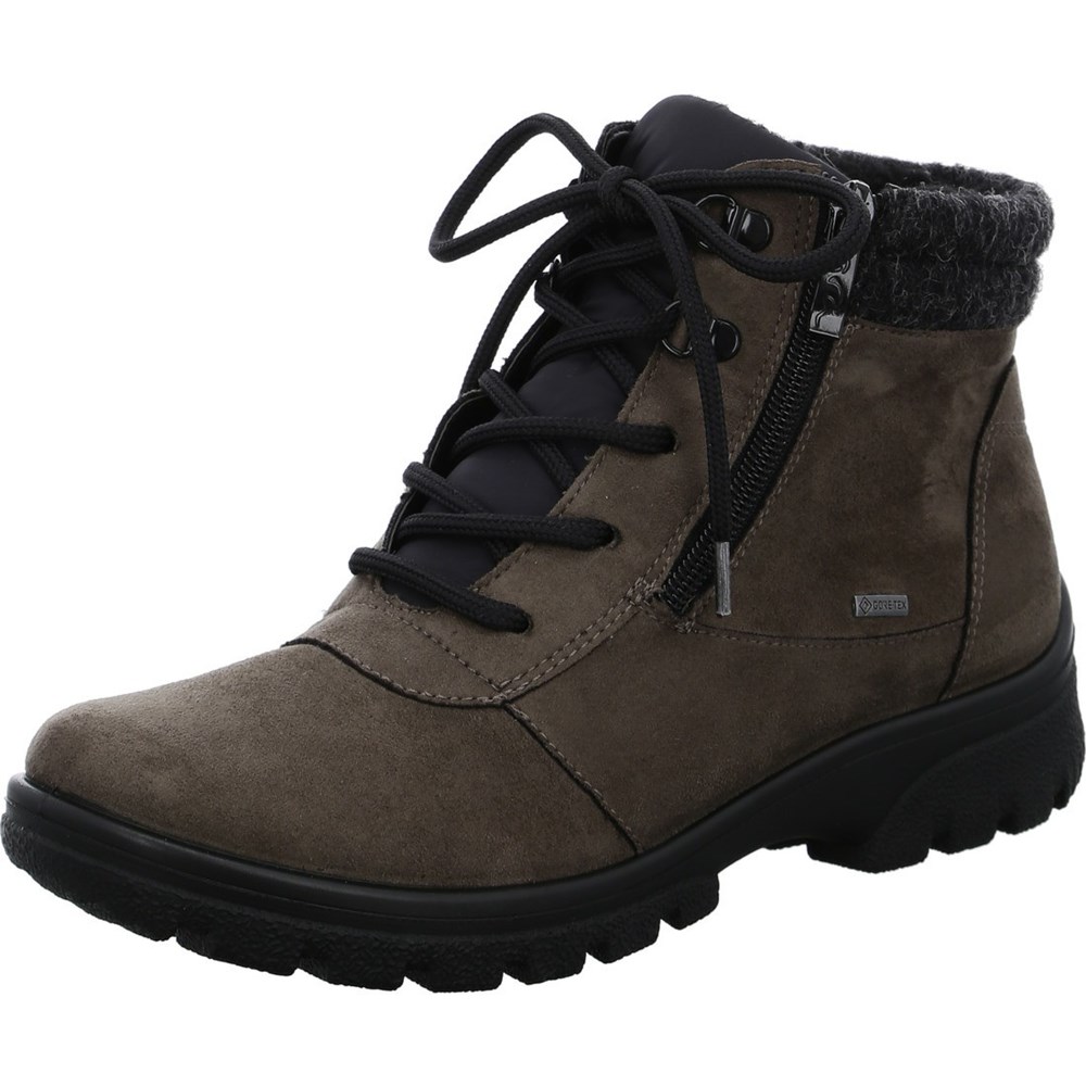 Bottes ARA Saas-Fee taiga Grise Femme | POL-48519166