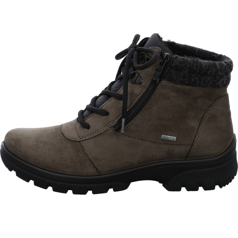 Bottes ARA Saas-Fee taiga Grise Femme | POL-48519166