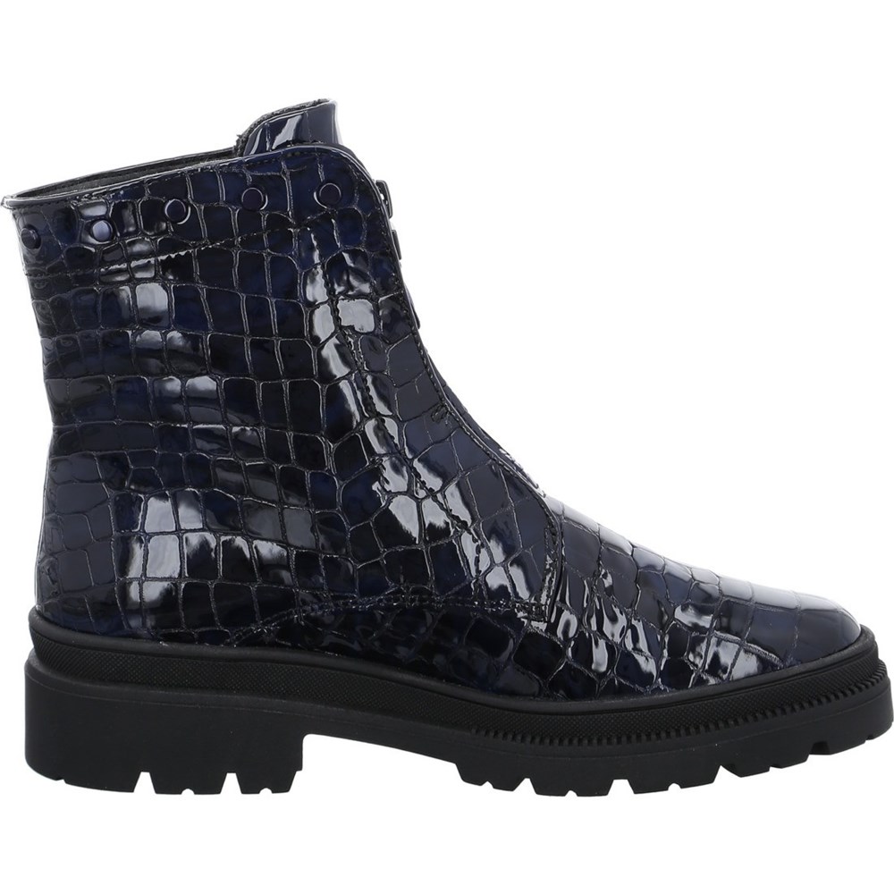 Bottes ARA Dover midnight Bleu Femme | KXR-79761943