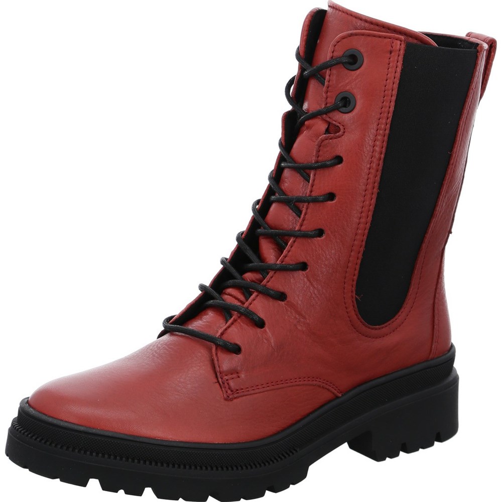 Bottes ARA Dover ruby Rouge Femme | JXE-54419637