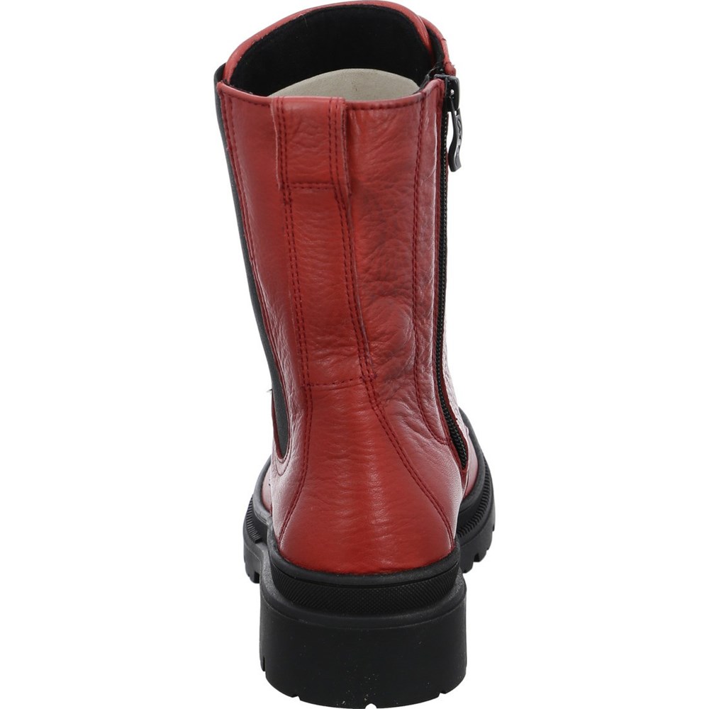 Bottes ARA Dover ruby Rouge Femme | JXE-54419637